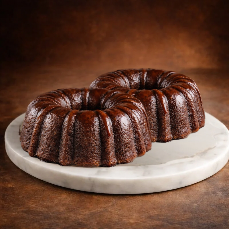 24oz Chocolate Rum Cake 2-Pack