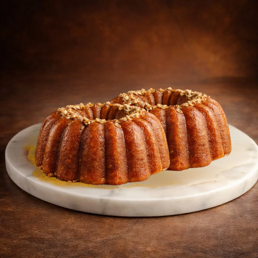 24oz Original with Pecans Rum Cake 2-Pack