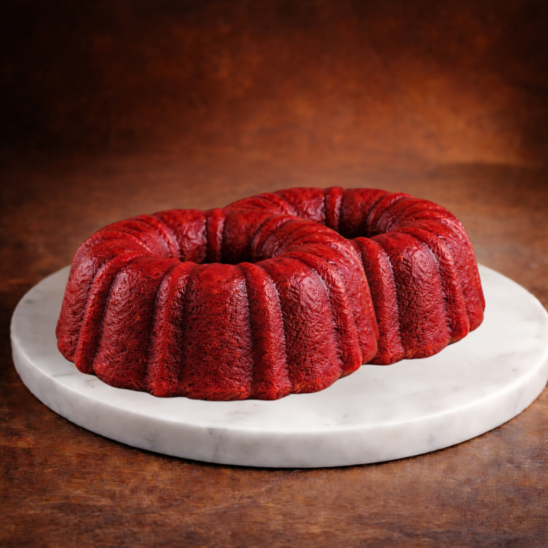 24oz Red Velvet Rum Cake 2-Pack